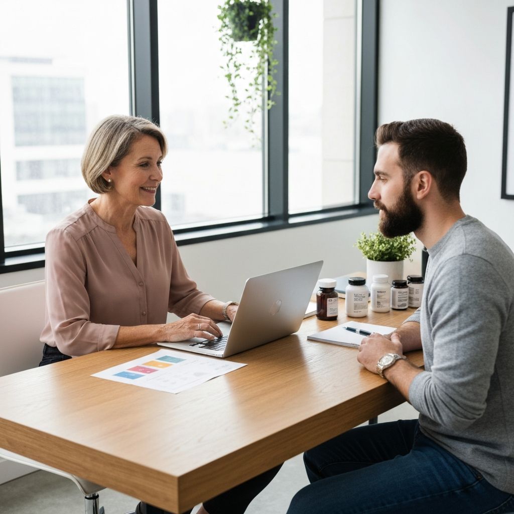 Nutritionist consultation session